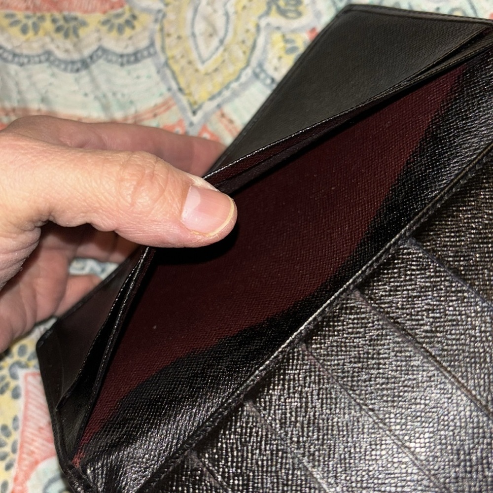 Vintage Lv Wallet/Checkbook In Used Condition - image 6